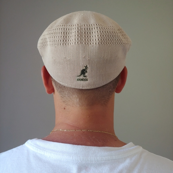 Kangol Other - Kangol Tropic Ventair 504 Flat Cap Hat Beige